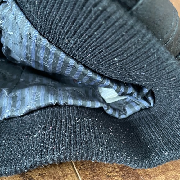 Y2K Black Danier Leather biker/moto Jacket (Short/bomber length) size small - Picture 13 of 13